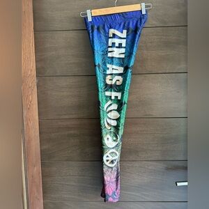Gearbunch “Zen As F…” Full Length Leggings XS